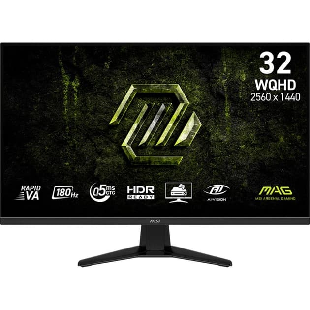 Монитор MSI 31.5" MAG 325QF-E18V 2xHDMI, DP, Audio, VA, 2560x1440, 180Hz, 0.5ms, sRGB 109% (9S6-3DE11M-001)