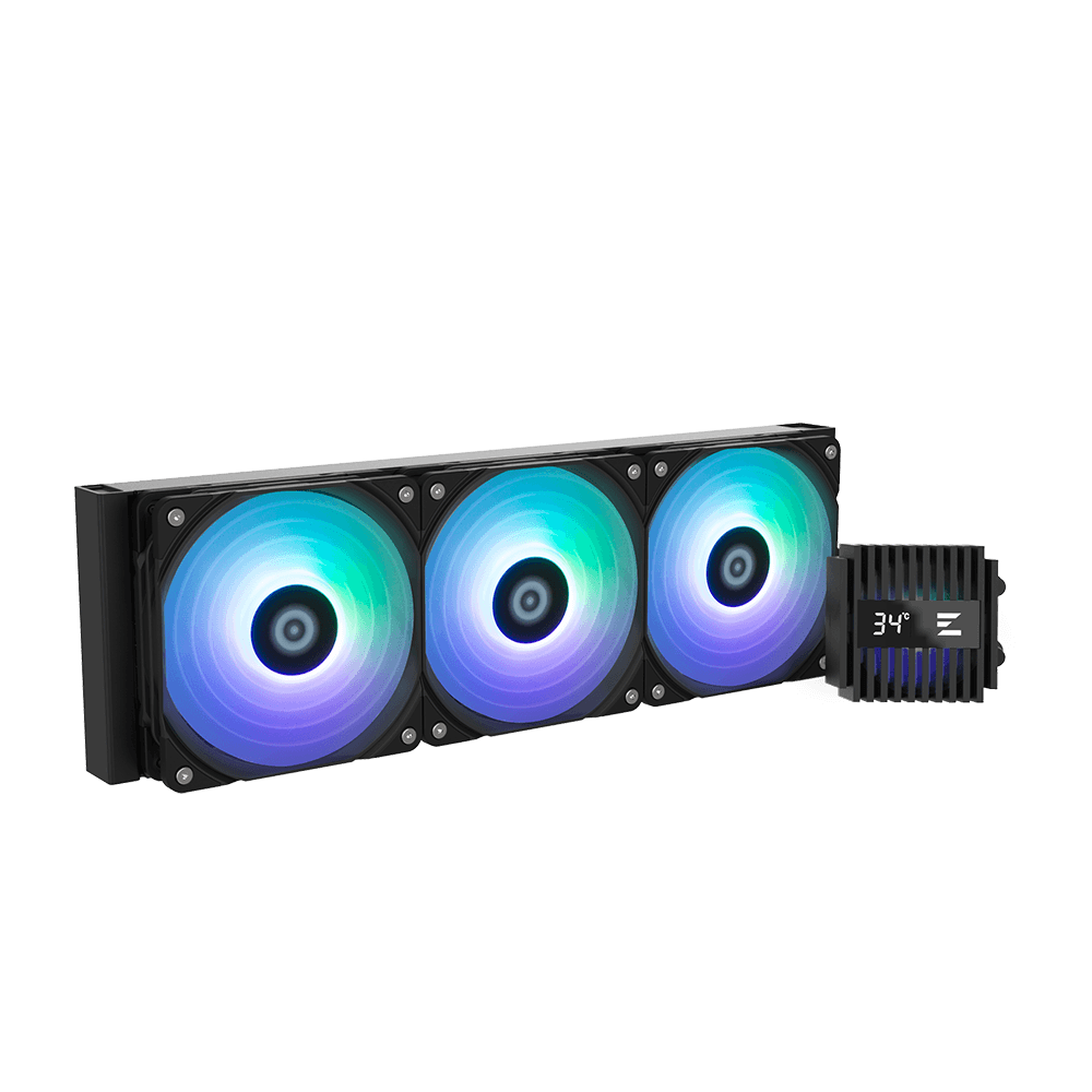 Su soyutma sistemi Zalman Alpha2 A36 ARGB, 360W TDP, Black (ALPHA2A36BLACK)