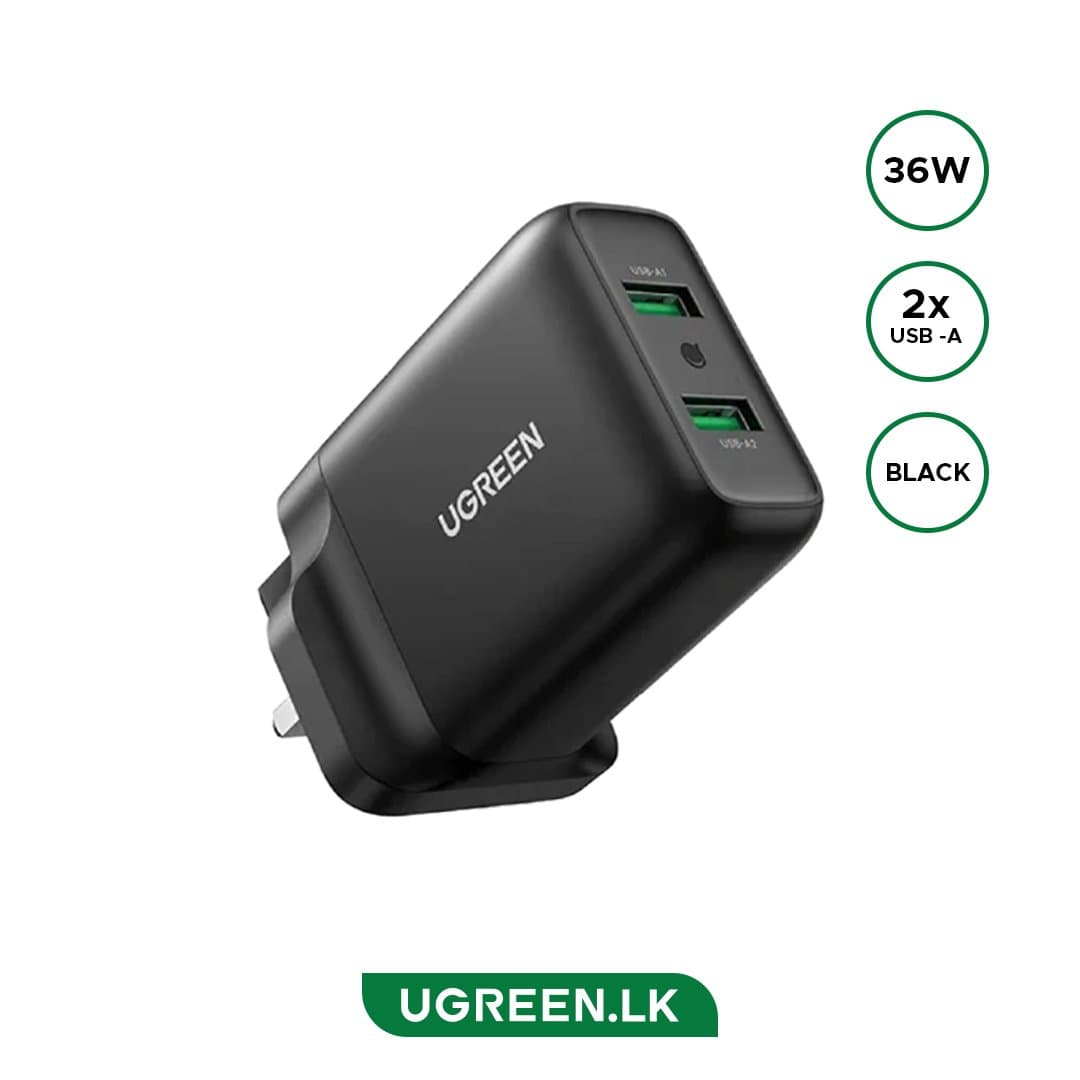 Зарядное устройство Ugreen 38W USB-C EU (White) (60468)