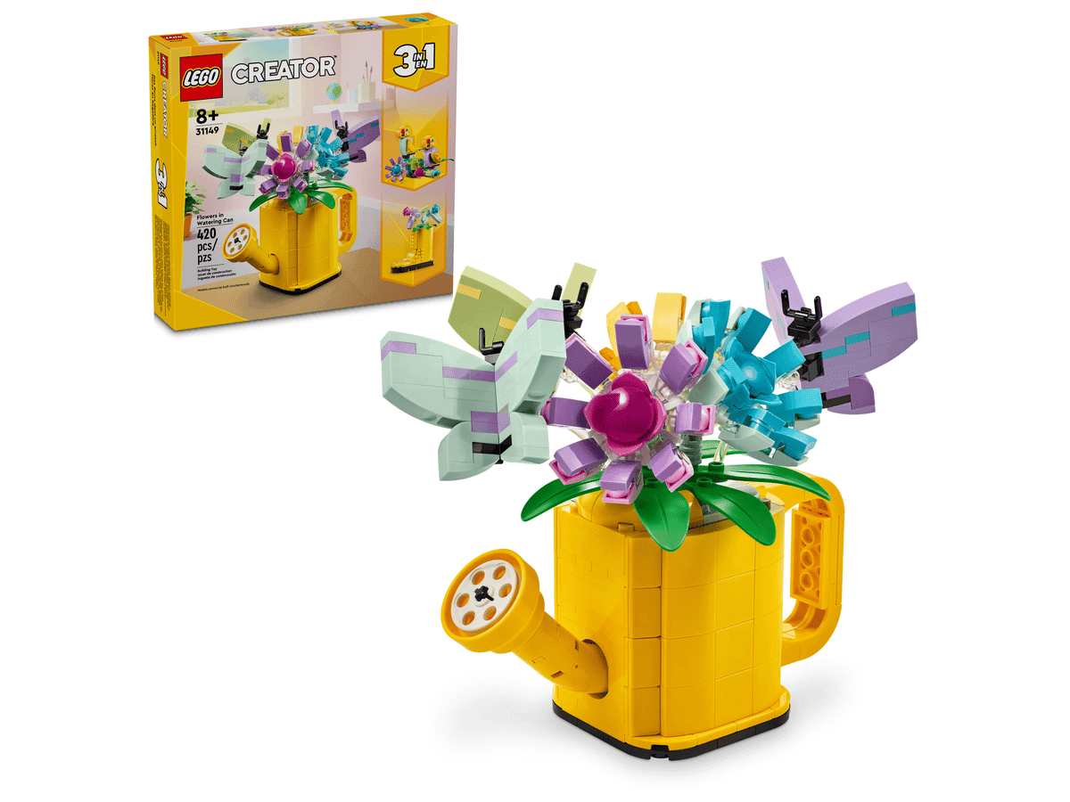 Конструктор LEGO Flowers in Watering Can (31149)