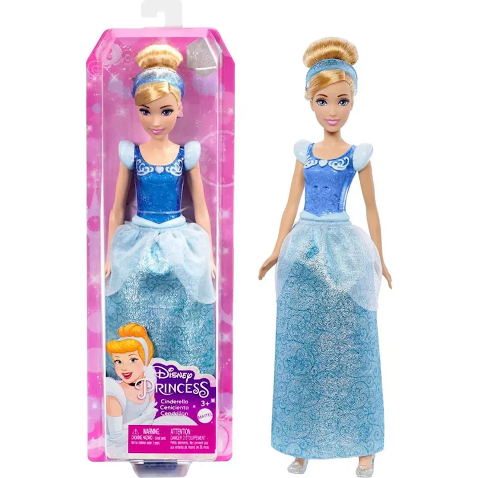 Кукла Mattel Disney Princess Fashion Core Cinderella (HLW06)