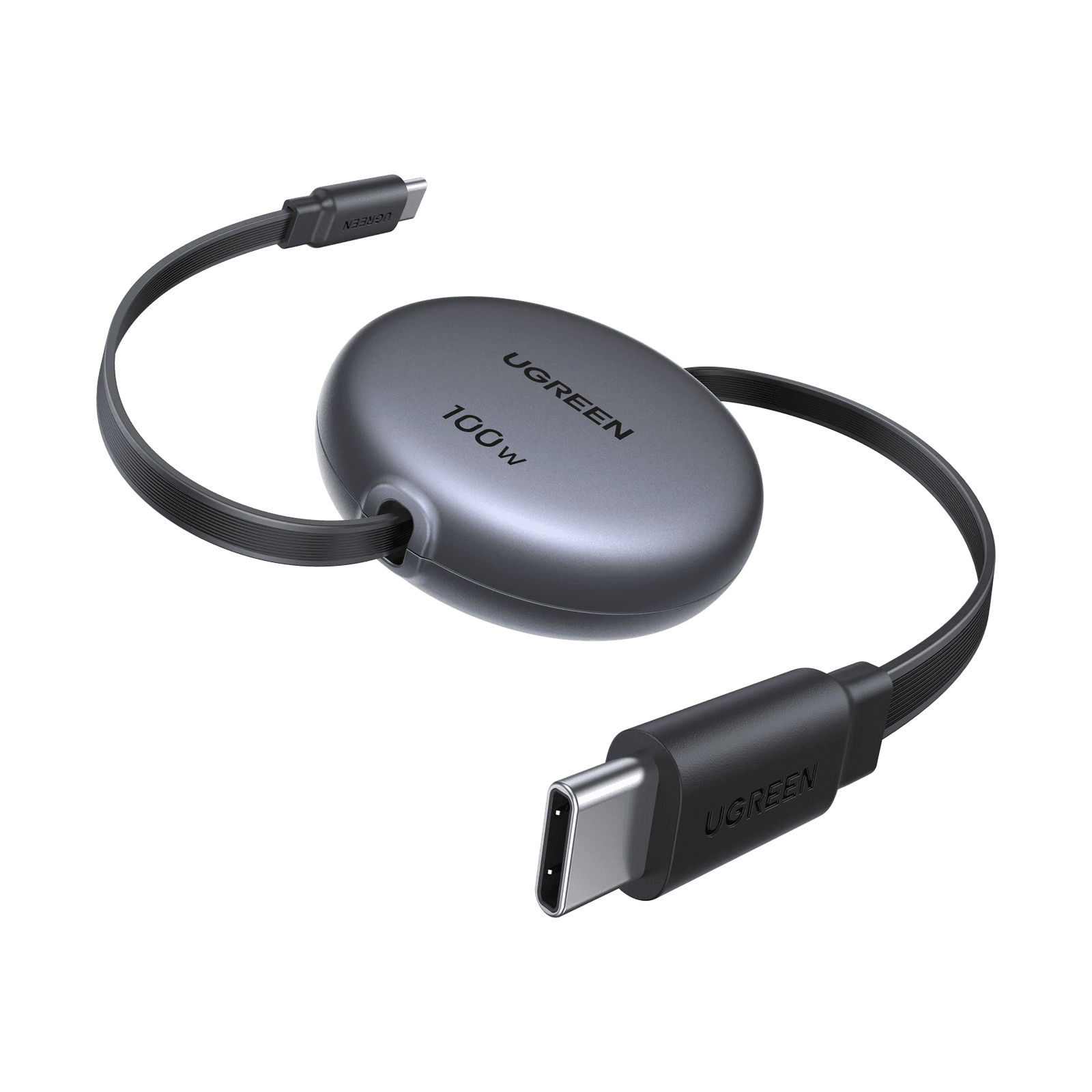 USB-C Кабель Ugreen USB-C – USB-C 100W PD Fast Charging Retractable (65905)