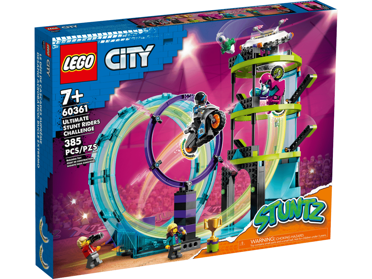 Конструктор LEGO City Stuntz Ultimate Stunt Riders Challenge (60361)
