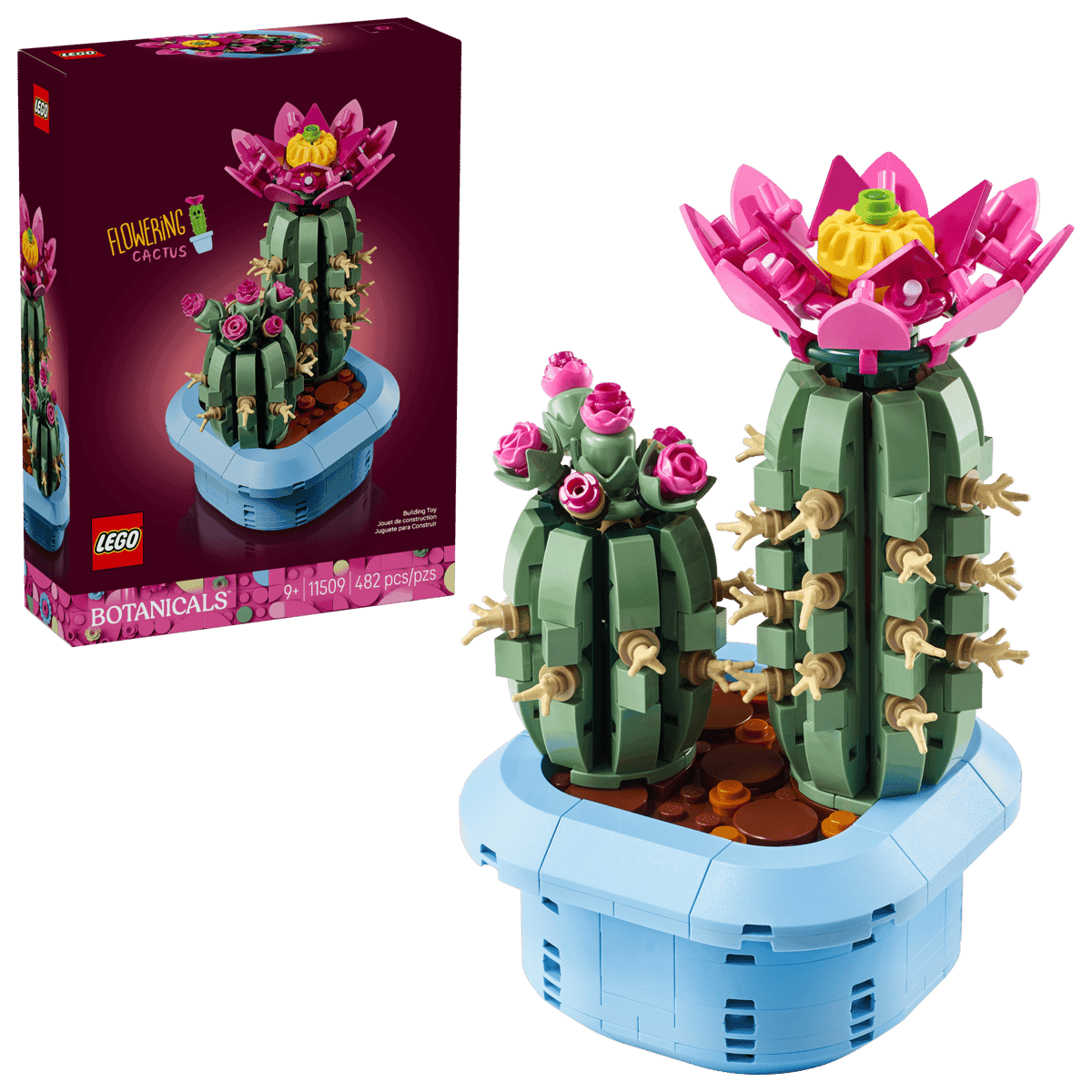 Конструктор LEGO Botanicals Flowering Cactus (11509)
