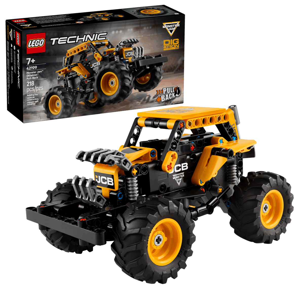 Конструктор LEGO Technic Monster Jam DIGatron Pull-Back (42199)