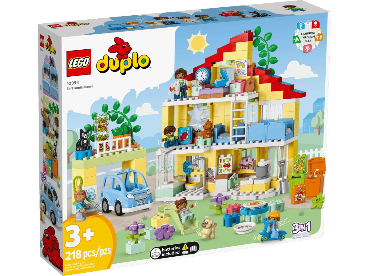 Конструктор LEGO DUPLO Town THE 3-IN-1 FAMILY HOME (10994)