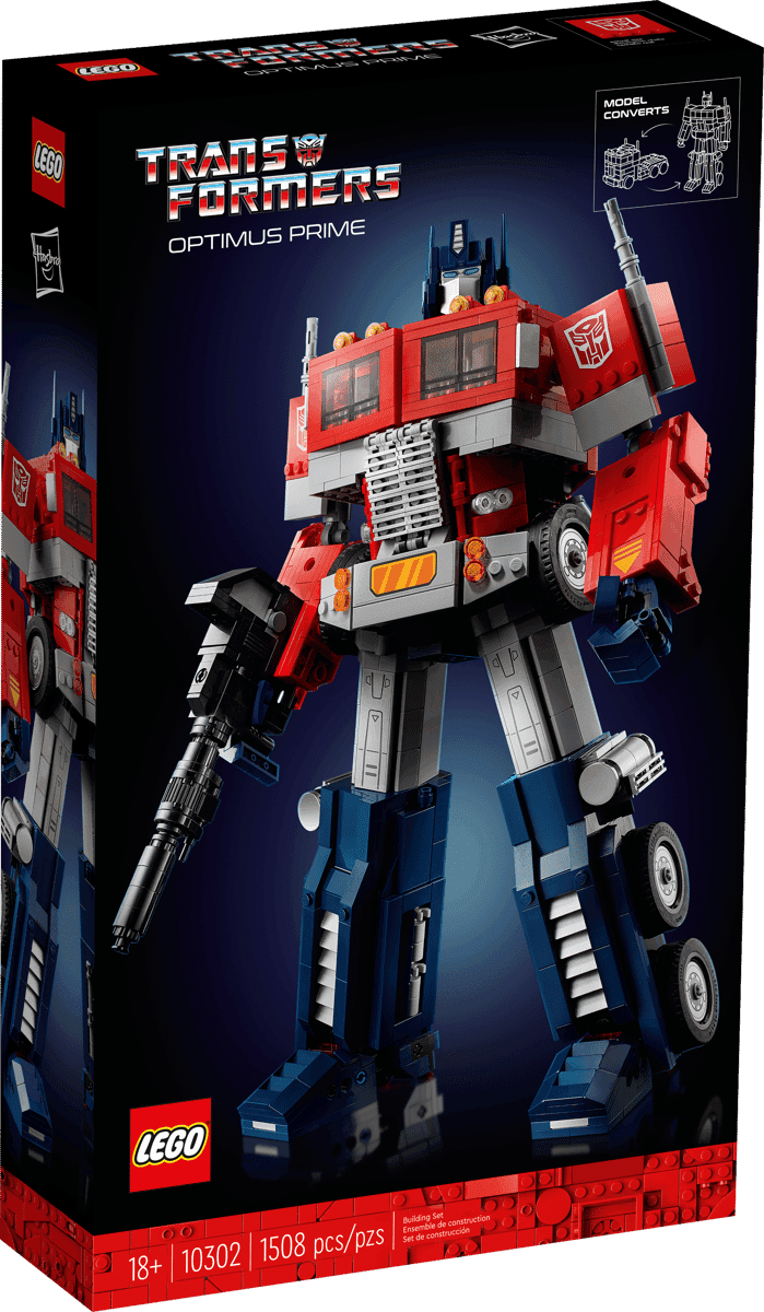 Конструктор LEGO Icons Optimus Prime (10302)