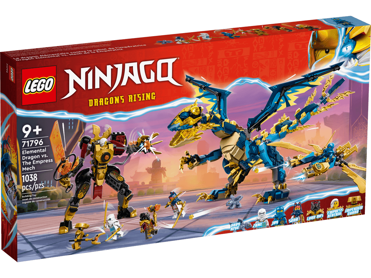 Конструктор LEGO Ninjago Elemental Dragon vs. The Empress Mech (71796)