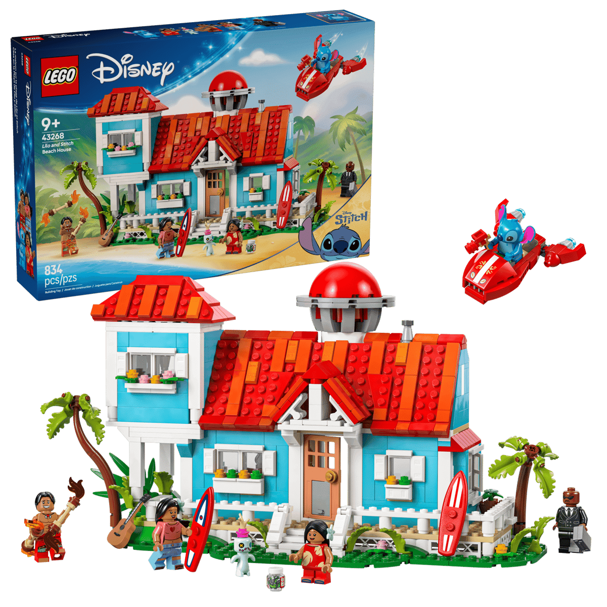Конструктор LEGO Lilo and Stitch Beach House (43268)
