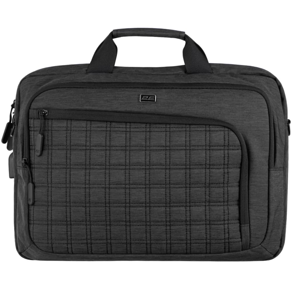 Сумка для ноутбука 2E 16", CrossSquares, Black (2E-CBN9198BK)
