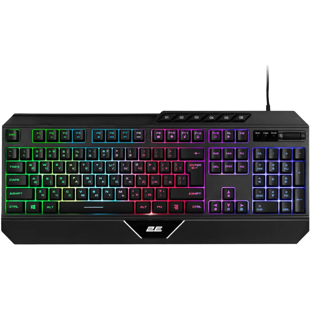 Игровой набор клавиатура и мышь 2E KG315, чёрный (2E-KG315UBK)