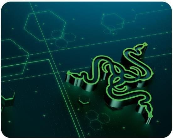 Игровой коврик для мыши Razer Goliathus Mobile, S (215x270x1.5mm), black-green (RZ02-01820200-R3M1)