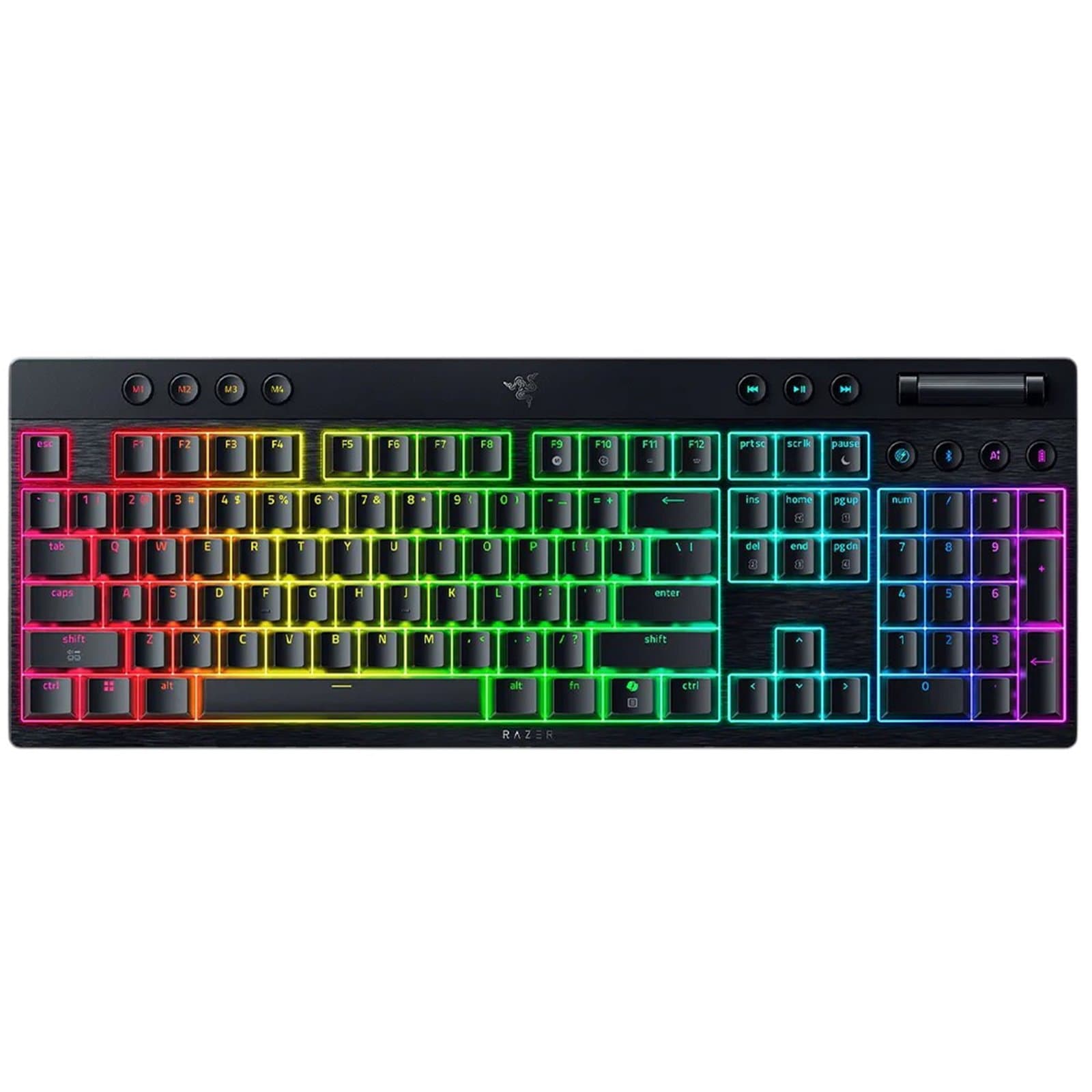 Игровая клавиатура Razer BlackWidow V4 Low-profile HyperSpeed, Orange Switch, Wireless, RGB (RZ03-05270800-R3M1)