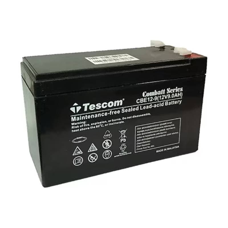 Akkumulyator Tescom Combat 12V 9Ah (BATT-12V-9AH)