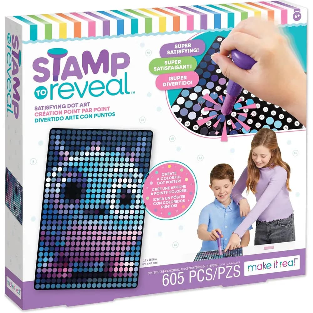 Набор для творчества Make it Real Stamp Reveal Single (1471MR)