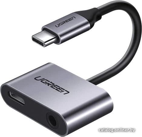 USB-C hub Ugreen, 2 port + 3.5mm audio (50596)