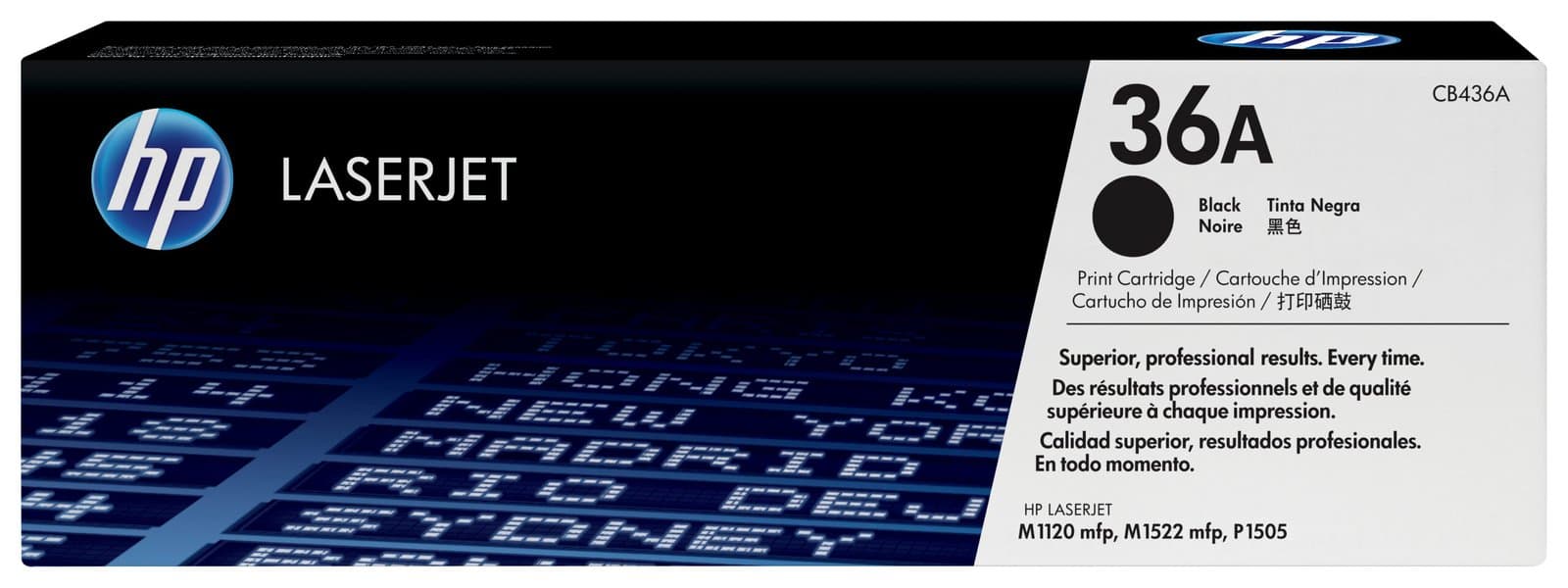 Тонер-картридж HP 36A Black LaserJet (CB436A)