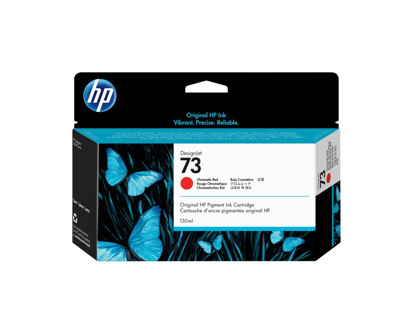 Струйный картридж HP 73 130 ml Chromatic Red DesignJet (CD951A)