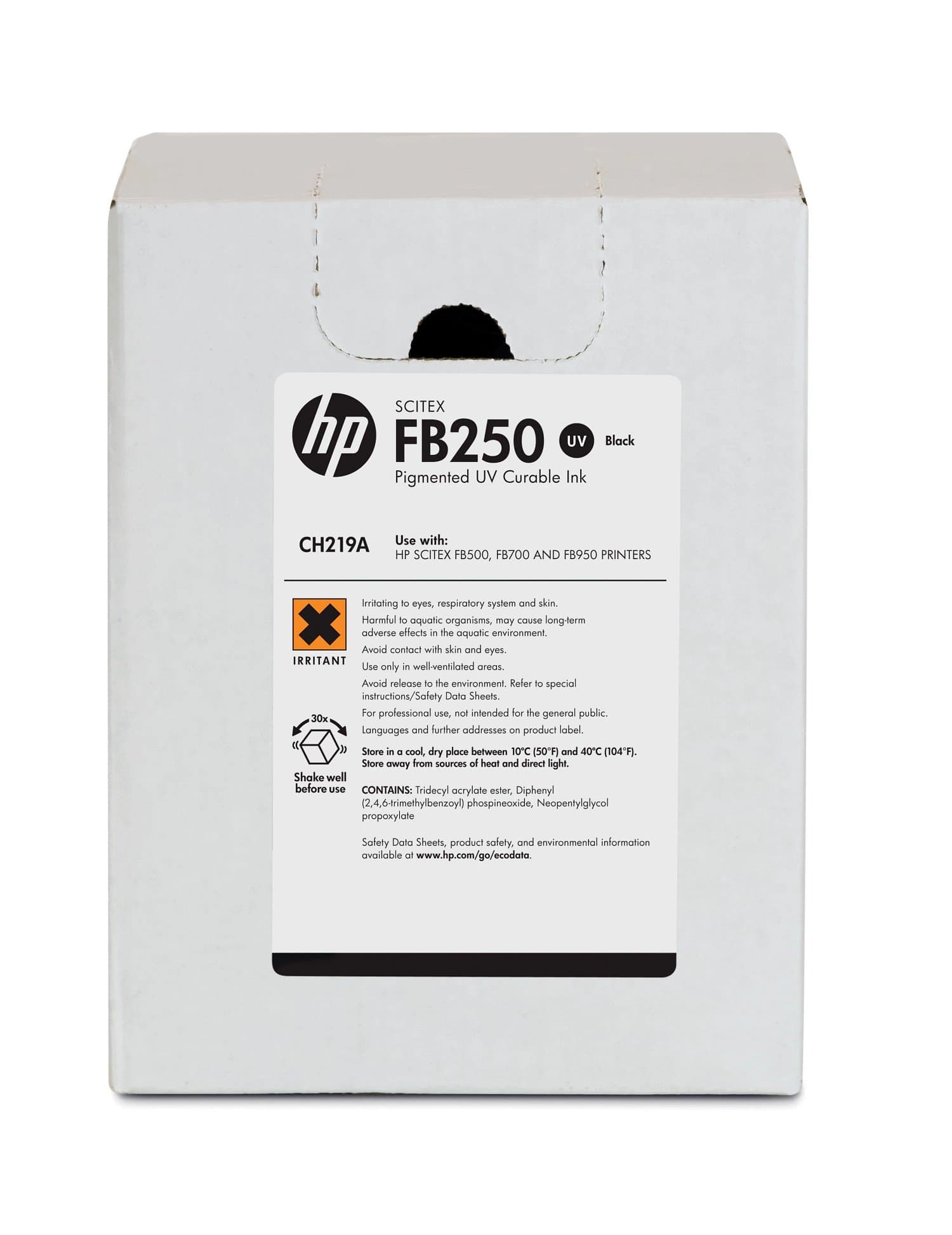 Струйный картридж HP FB250 3 l Black Scitex (CH219A)