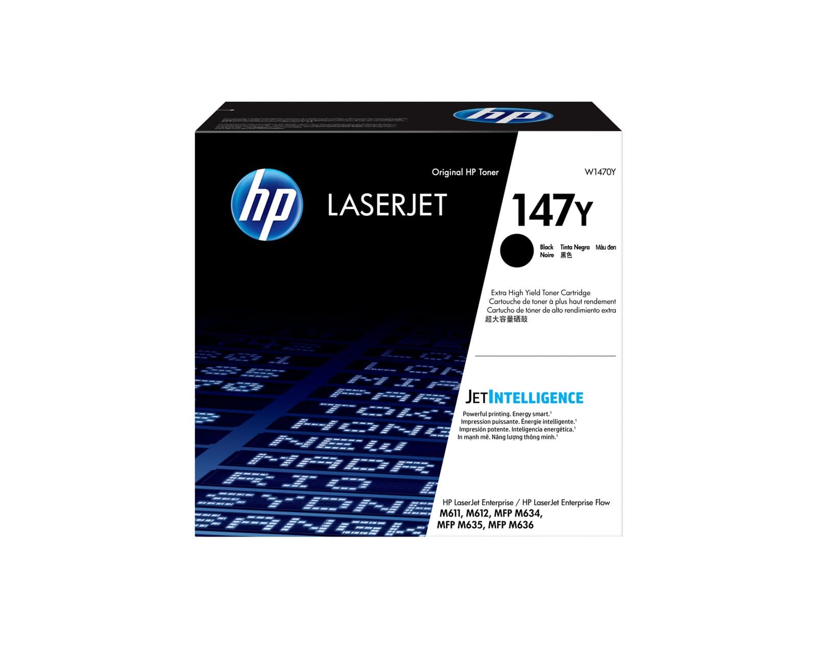 Тонер-картридж HP 147Y сверхвысокой ёмкости Black LaserJet (W1470Y)