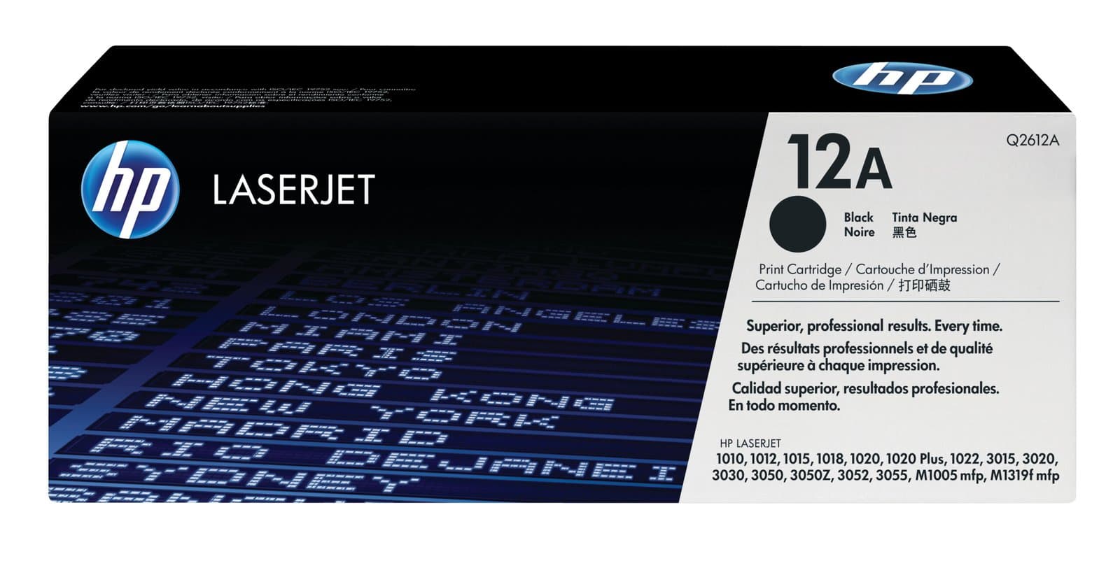Тонер-картридж HP 12A Black LaserJet (Q2612A)