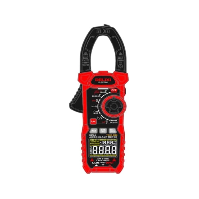 Токоизмерительные клещи Delixi DE68 True RMS AC/DC NCV (DHFDE68D)