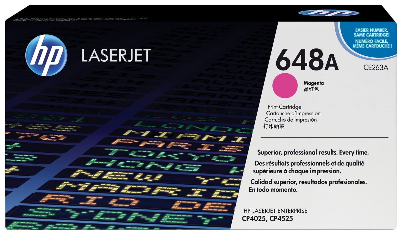 Тонер-картридж HP 648A Magenta LaserJet (CE263A)