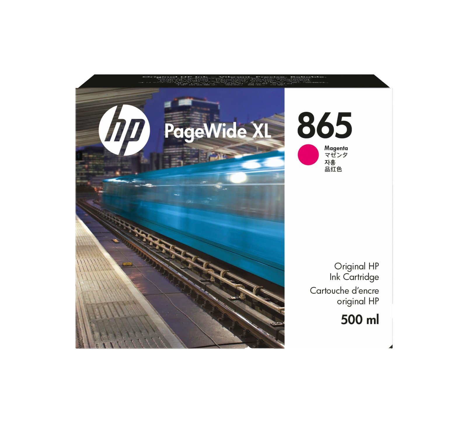 Струйный картридж HP 865 500 ml Magenta PageWide XL (3ED83A)
