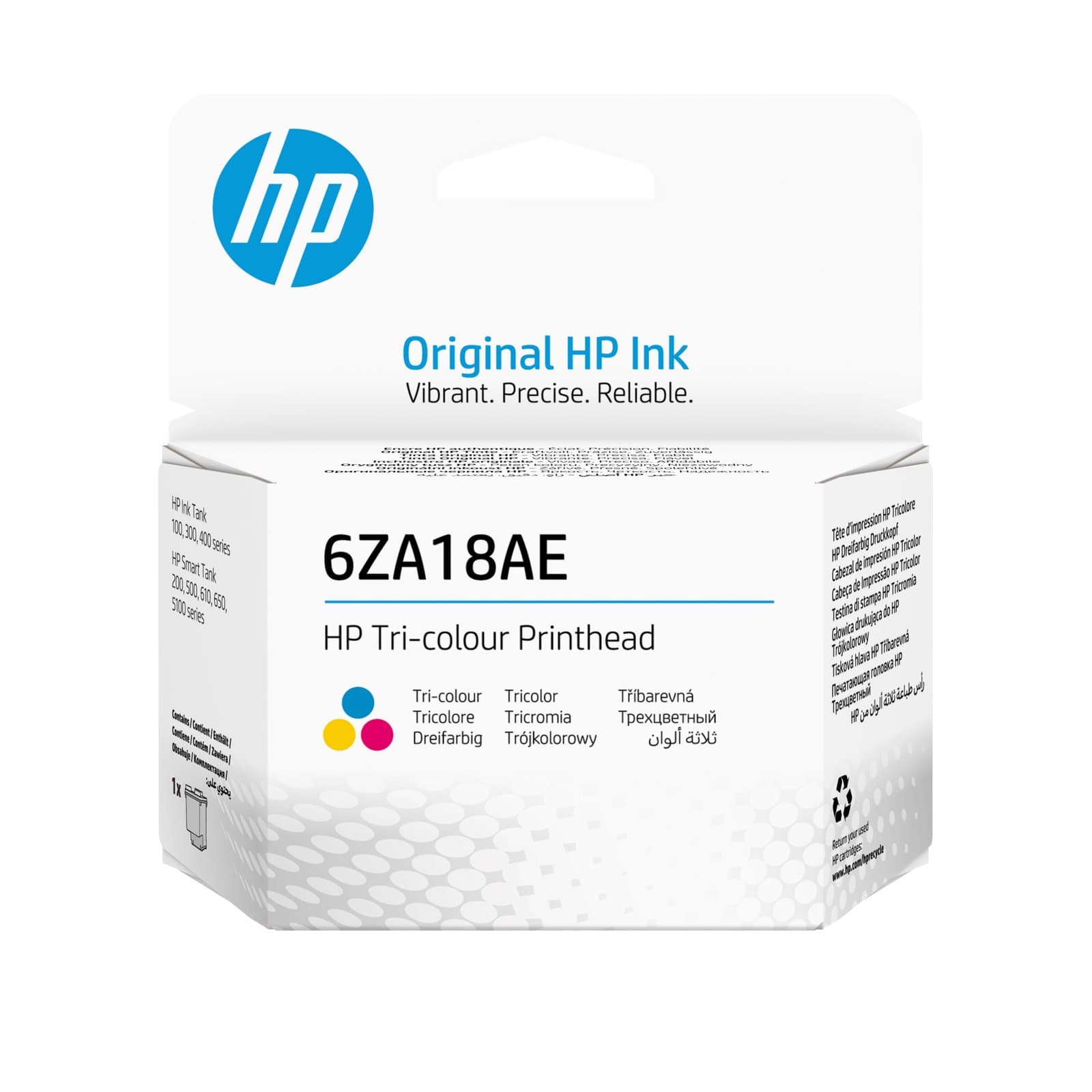 Печатающая головка HP 6ZA18AE Tri-color