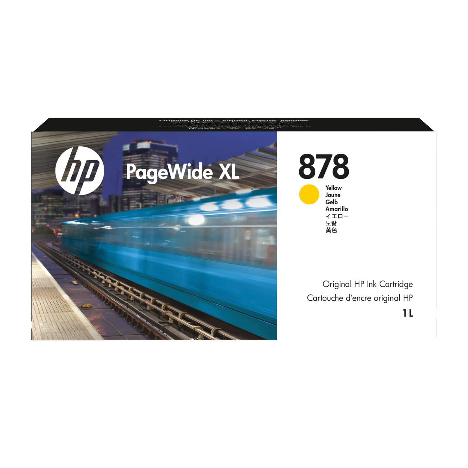 Струйный картридж HP 878 1 l Yellow PageWide XL (312Z4A)