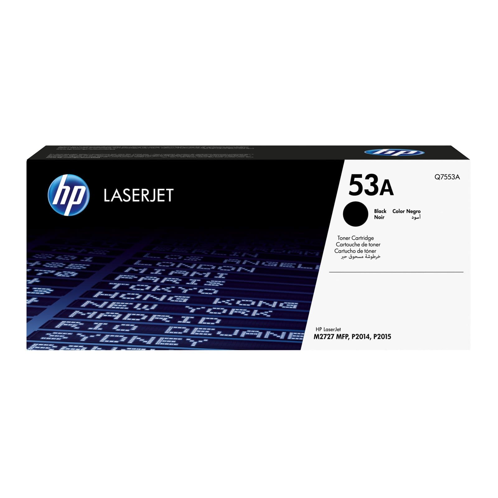 Тонер-картридж HP 53A Black LaserJet (Q7553A)
