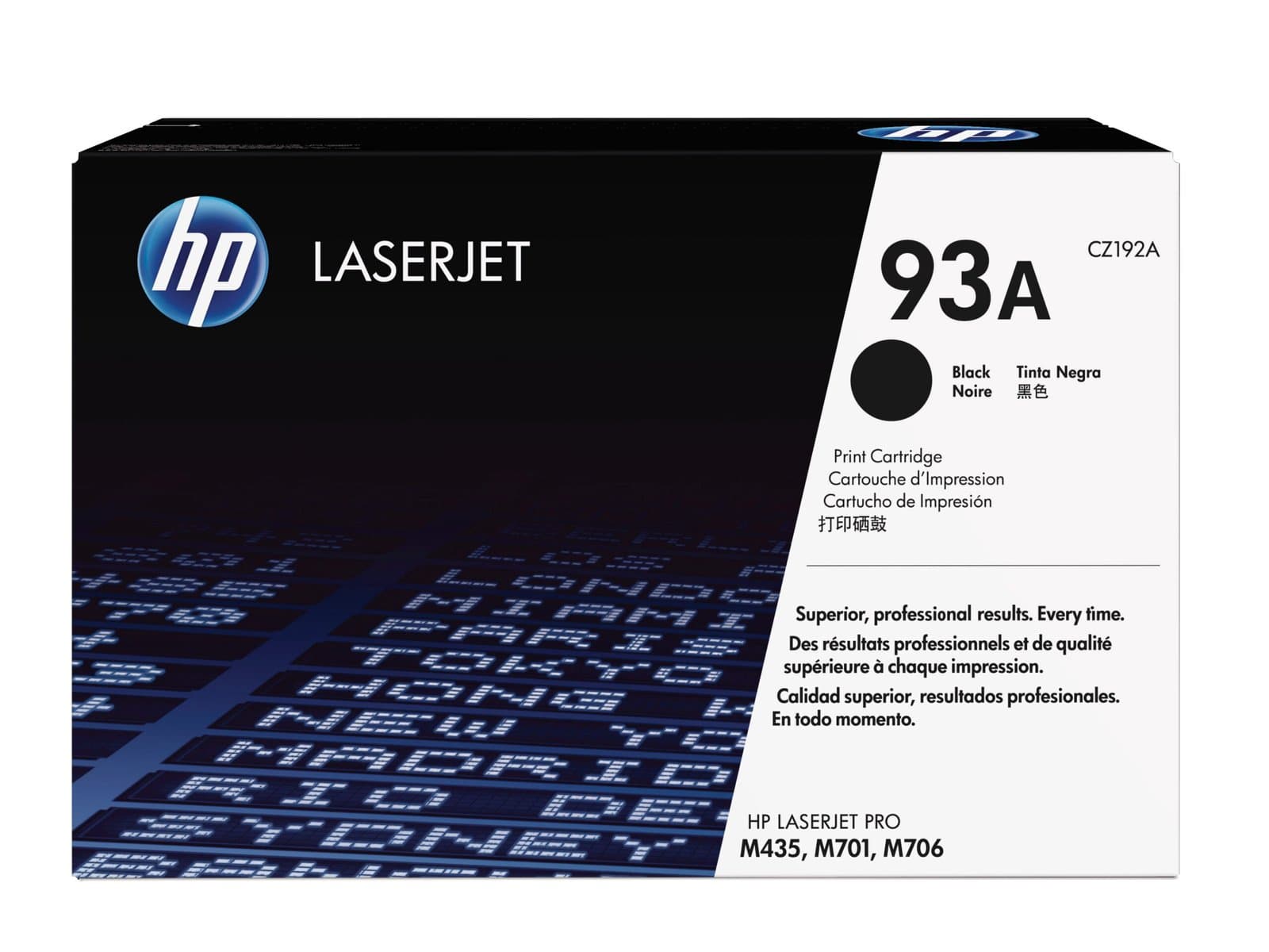 Тонер-картридж HP 93A Black LaserJet (CZ192A)