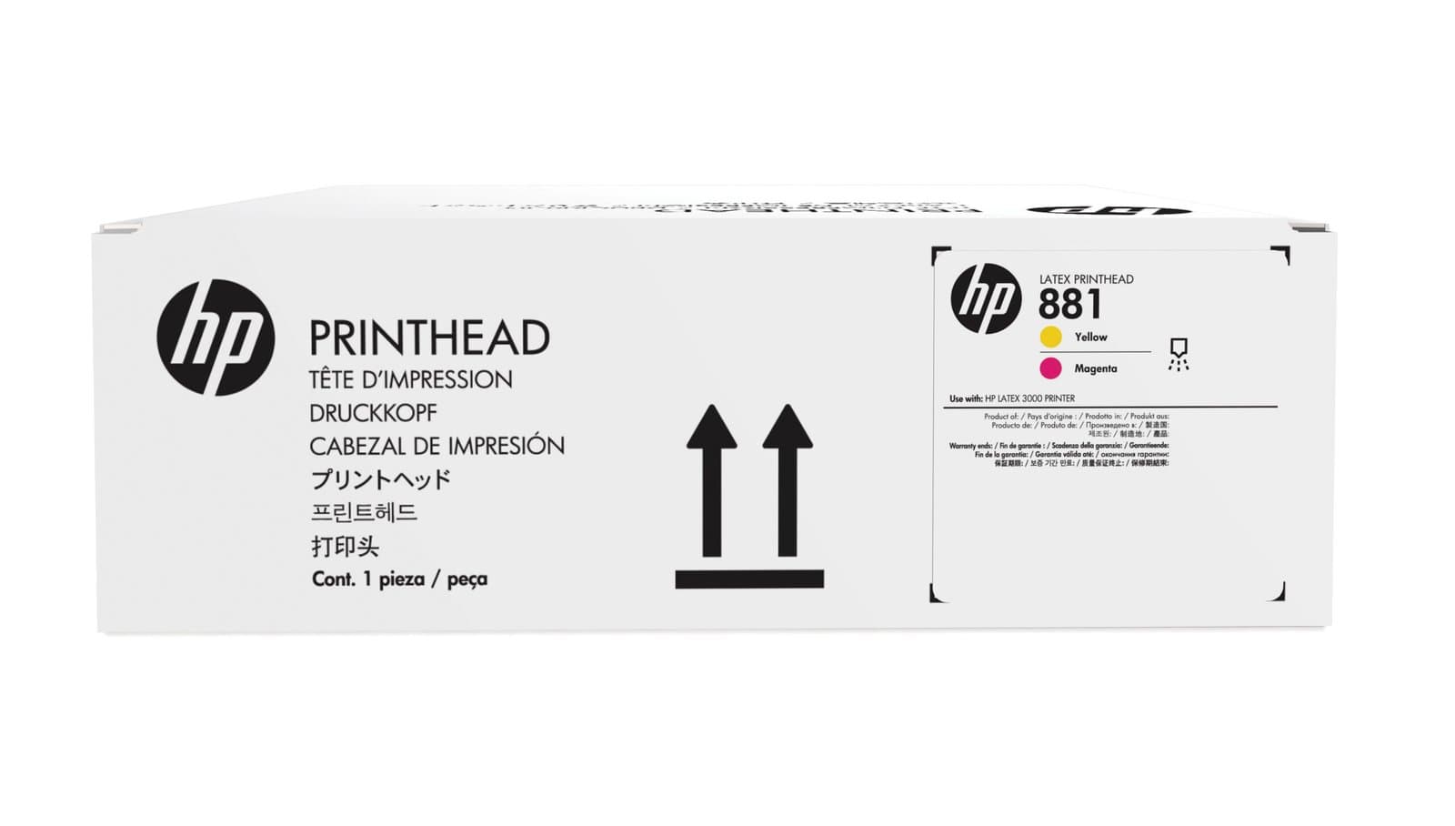 Печатающая головка HP 881 Yellow/Magenta Latex (CR327A)