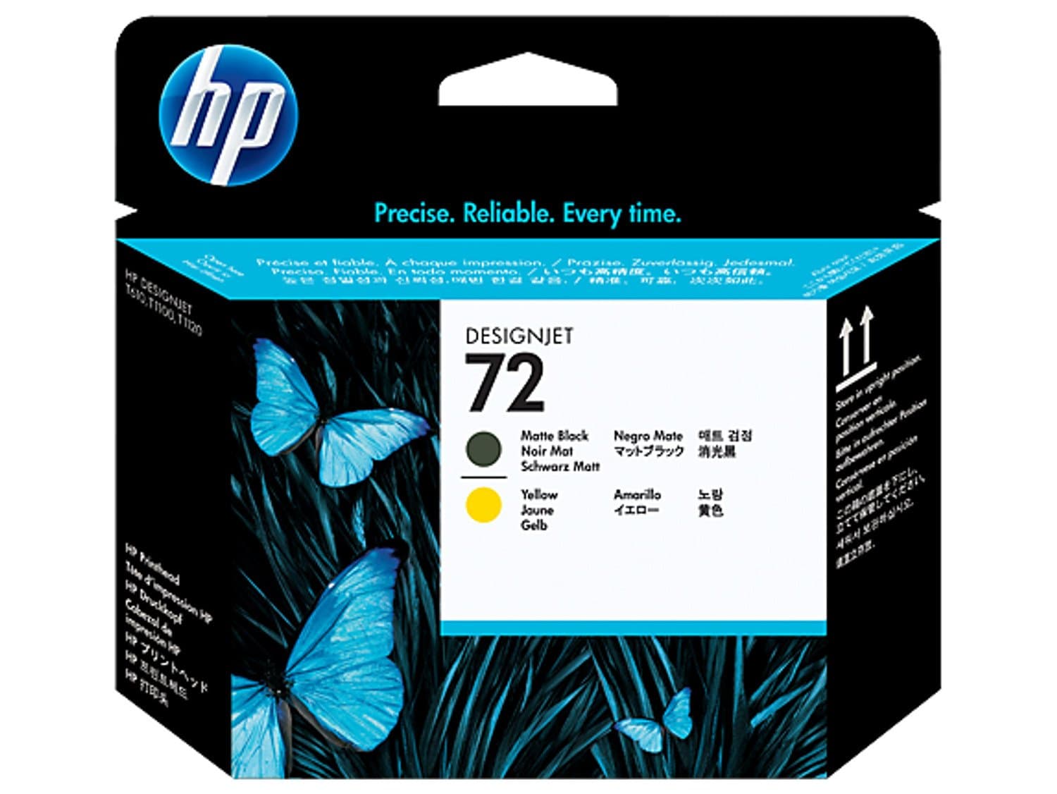 Печатающая головка HP 72 Matte Black and Yellow DesignJet (C9384A)