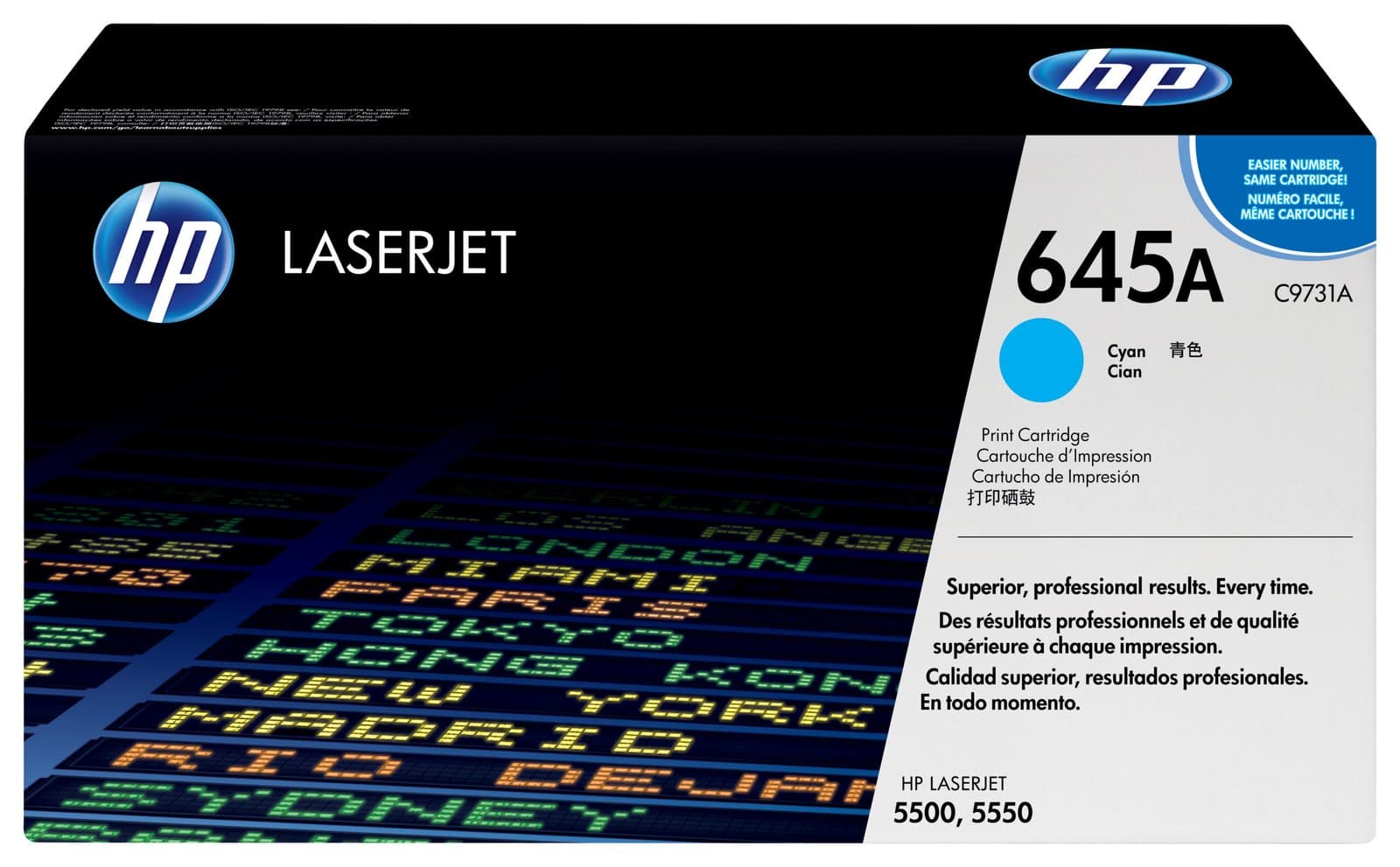Тонер-картридж HP 645A Cyan LaserJet (C9731A)