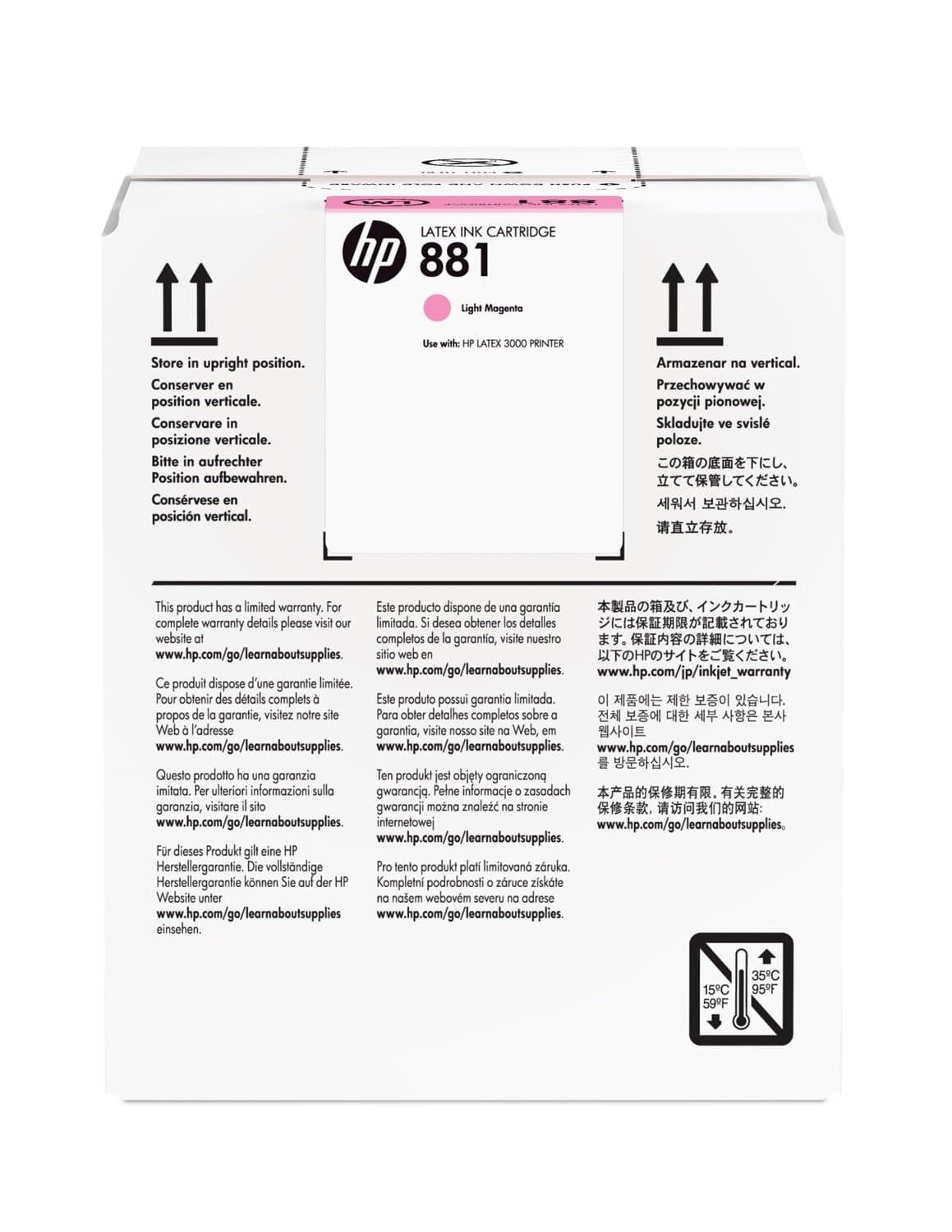 Струйный картридж HP 881 5 l Light Magenta Latex (CR336A)