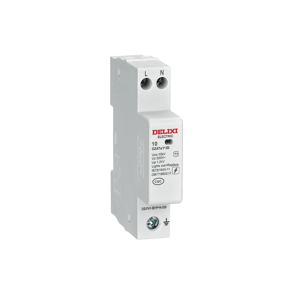 Устройство защиты от перенапряжения (SPD) Delixi DZ47sY-I+II 25kA 4P 440V (DZ47sY1254440)