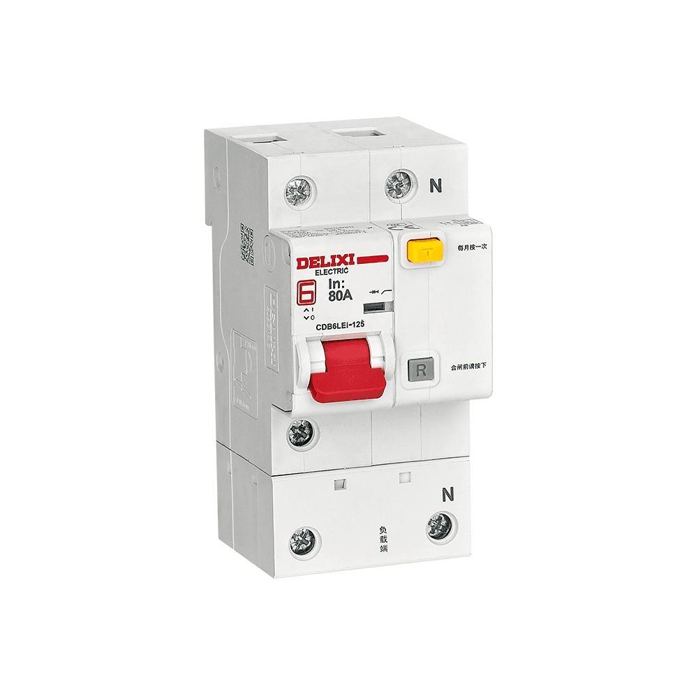 Дифференциальный автомат (MCCB) Delixi CDM3LS-125S/3300 125A 30/100/300mA (3LS12S1253300A0)
