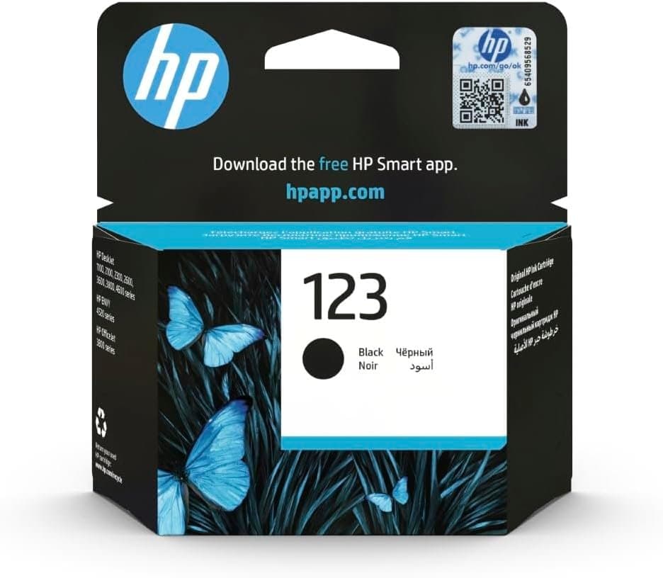 Струйный картридж HP 123 Black (F6V17AE)
