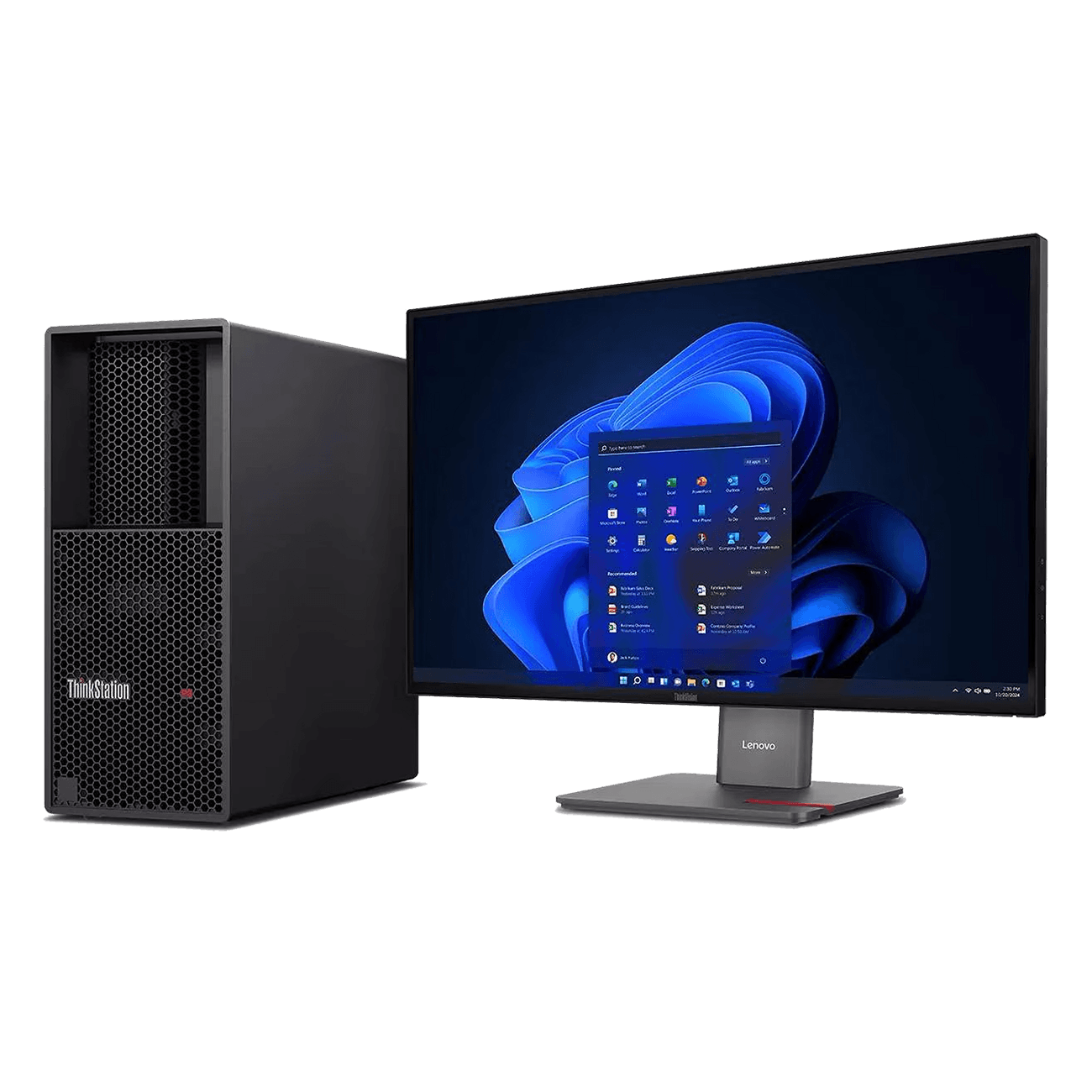 Рабочая станция (Workstation) Lenovo ThinkStation P3 Tower Gen 2, Core Ultra 9 285K, 64GB, 2TB SSD, RTX 5080 16GB