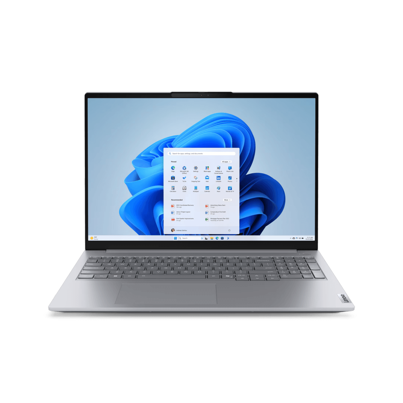 Ноутбук Lenovo ThinkBook 16 G8, Core Ultra 7 255H, 16GB, 512GB SSD (21SK007UFW)