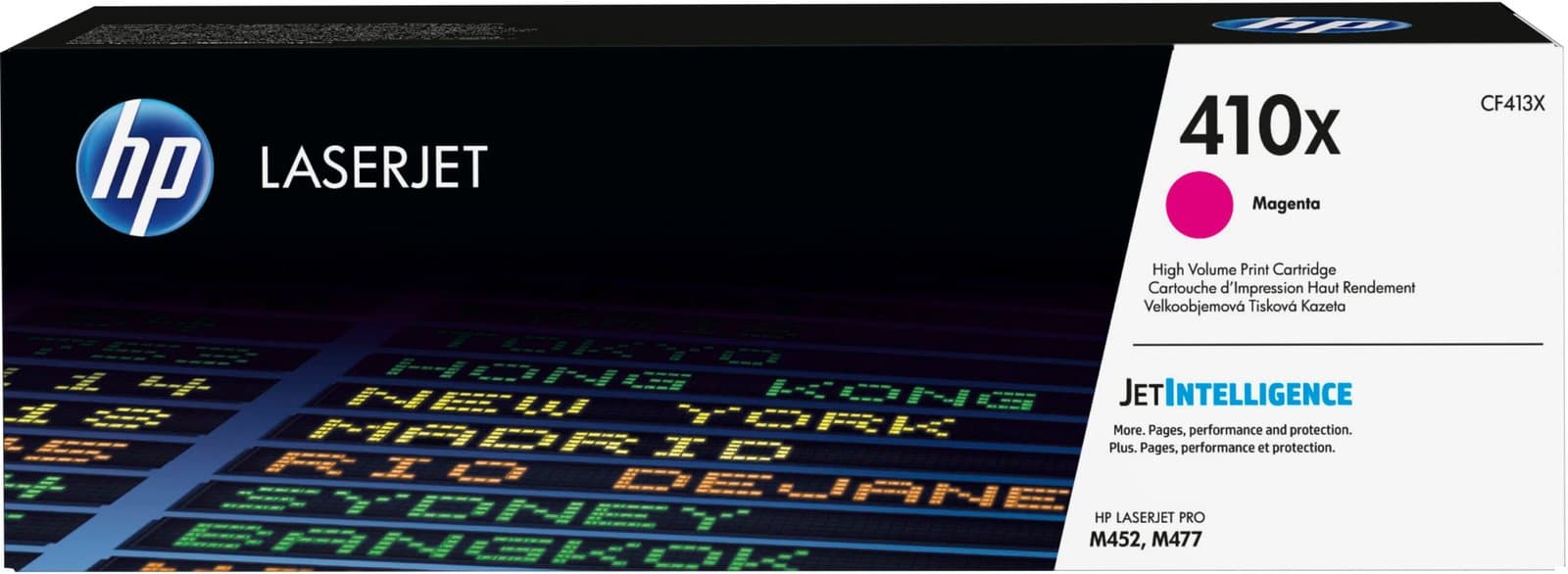 Тонер-картридж HP 410X повышенной ёмкости Magenta LaserJet (CF413X)