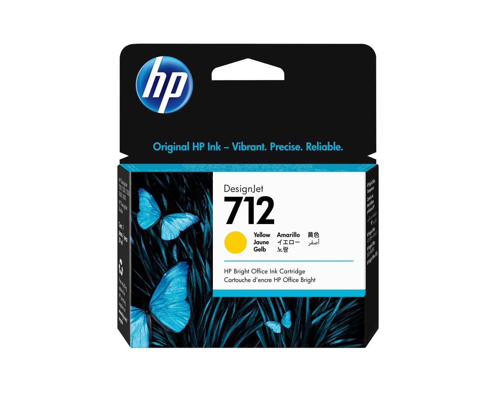 Струйный картридж HP 712 29 ml Yellow DesignJet (3ED69A)