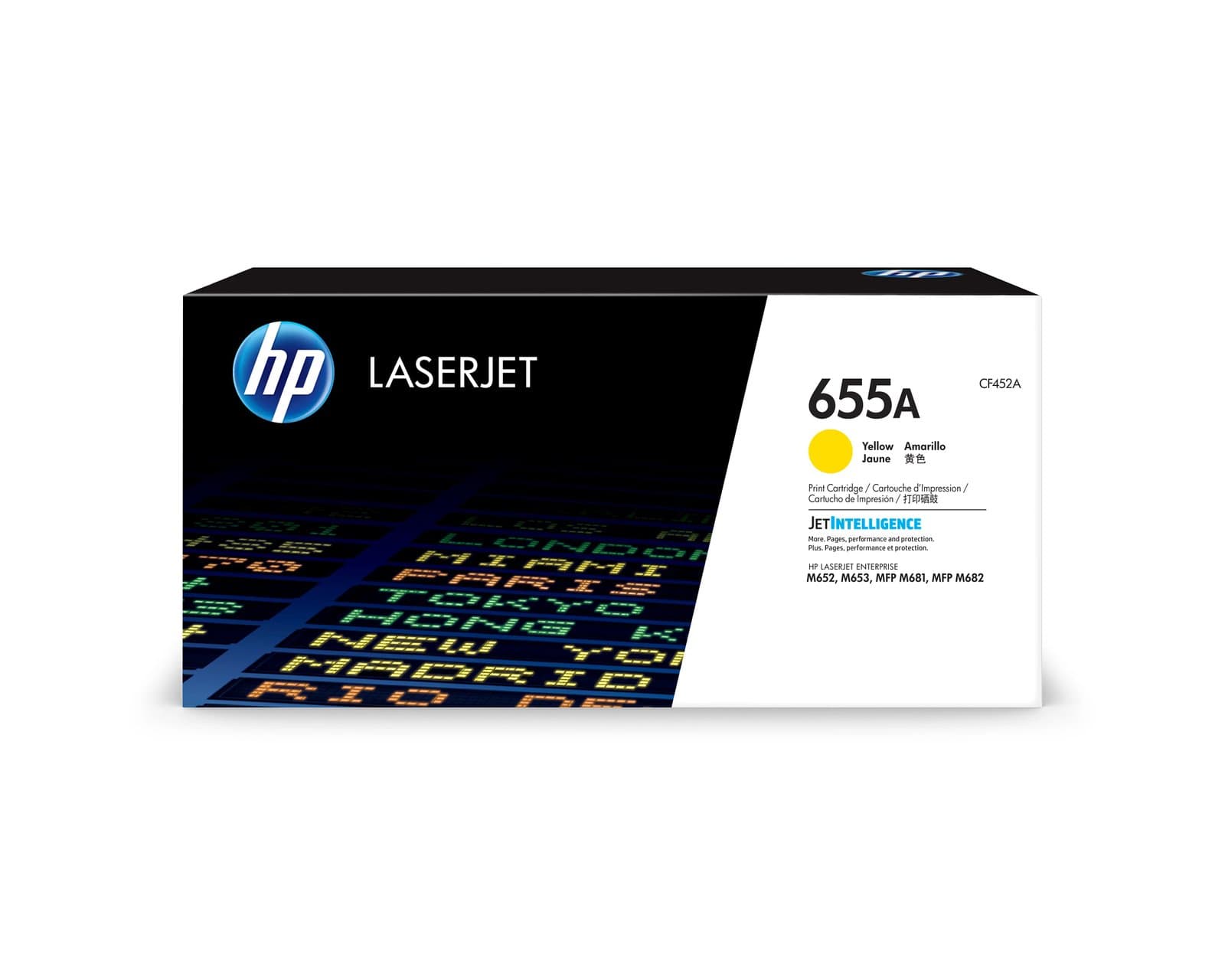 Тонер-картридж HP 655A Yellow LaserJet (CF452A)