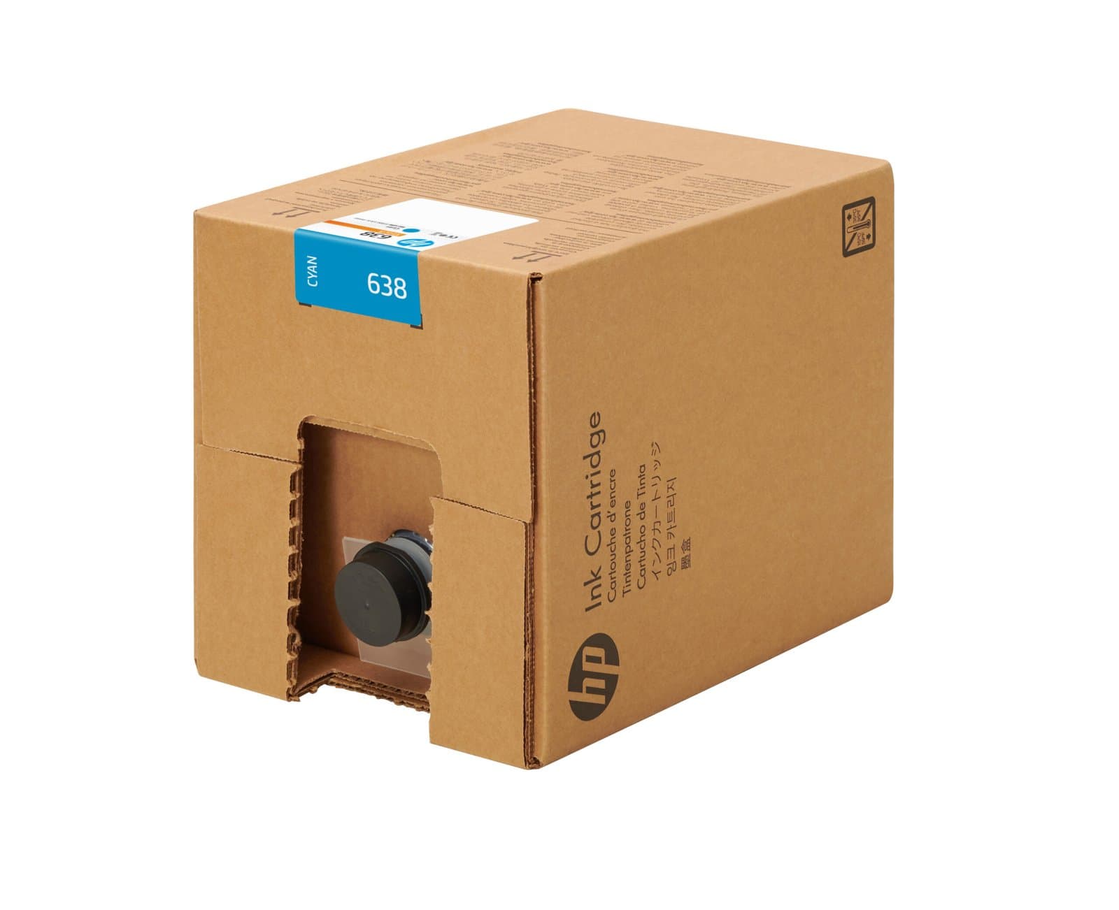 Струйный картридж HP 638 10 l Cyan Stitch Dye Sublimation (4UV64A)
