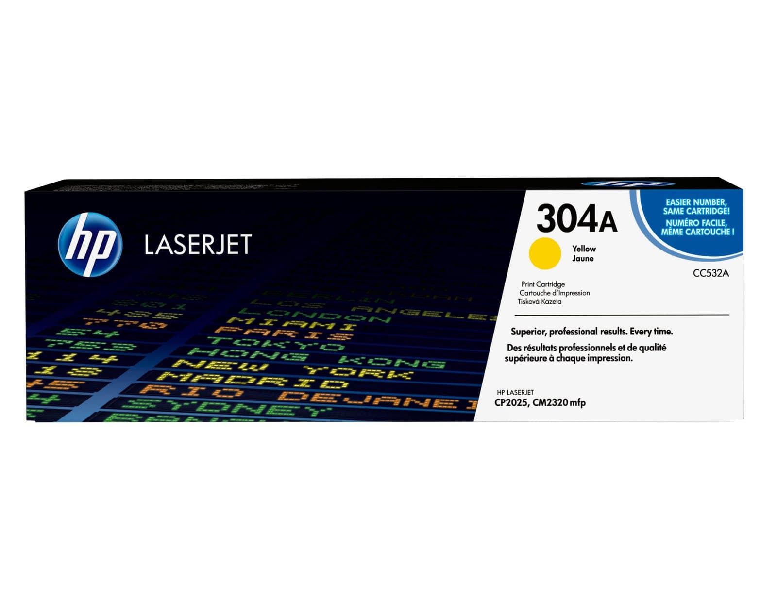 Тонер-картридж HP 304A Yellow LaserJet (CC532A)