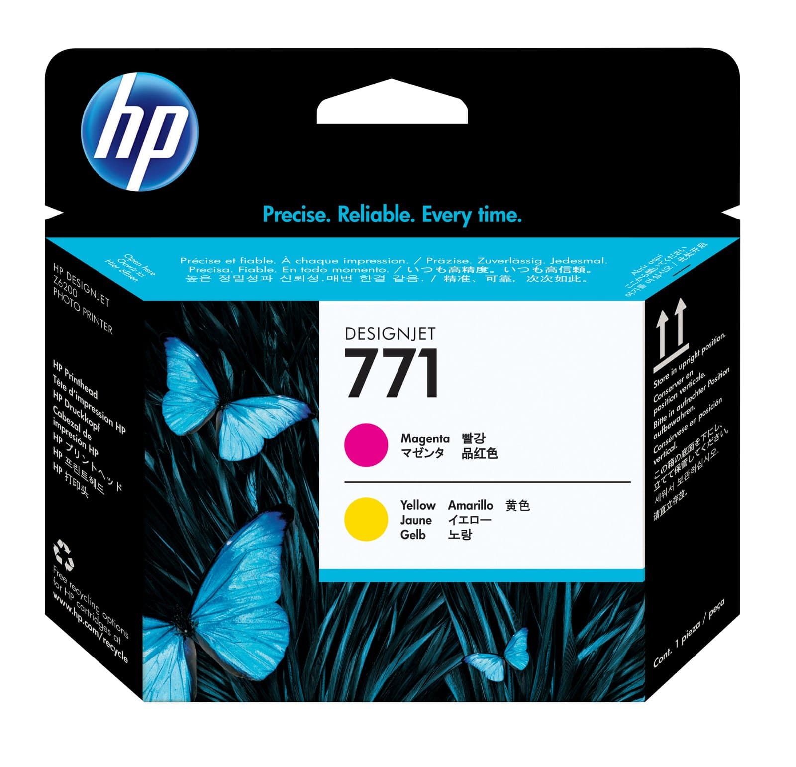 Печатающая головка HP 771 Magenta/Yellow DesignJet (CE018A)