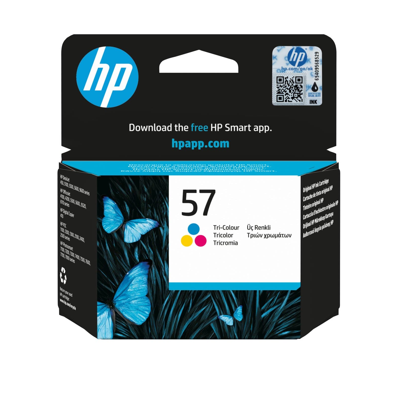 Струйный картридж HP 57 Tri-color (C6657AE)
