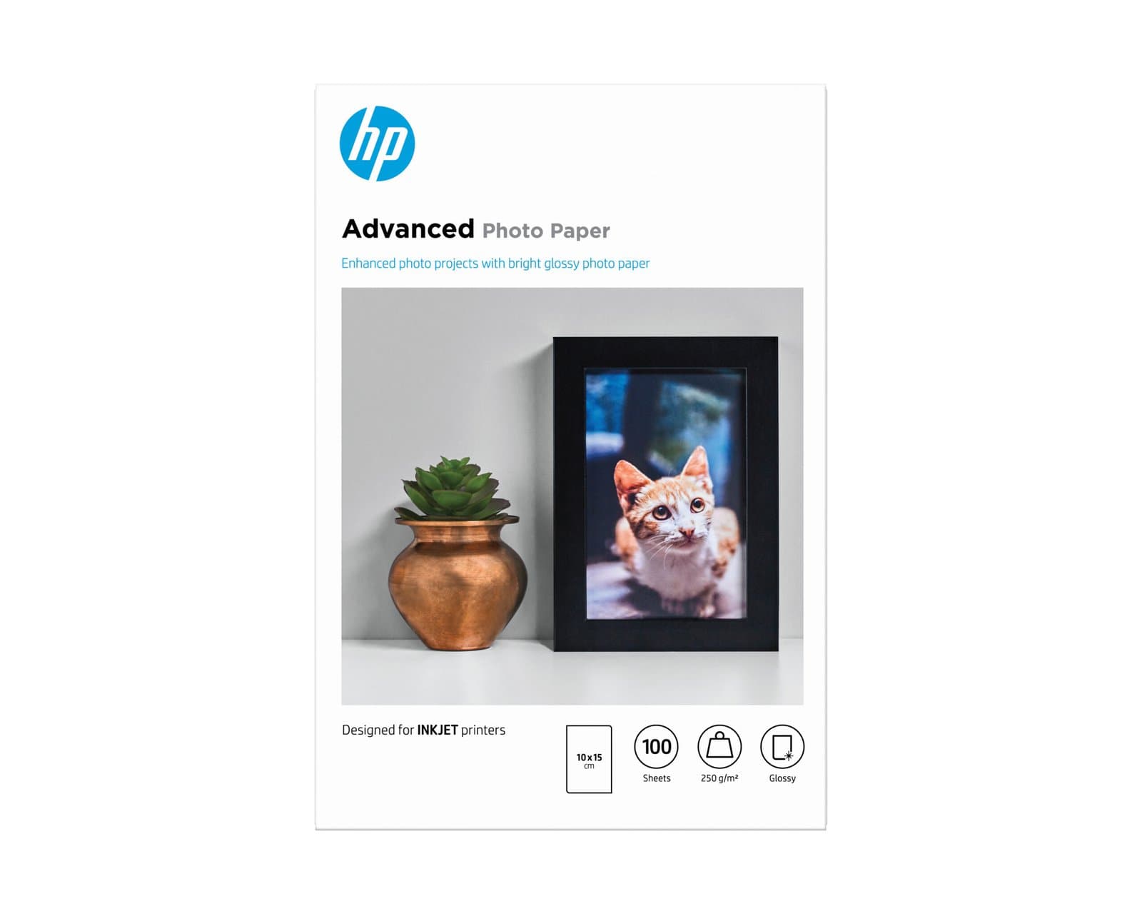 Фотобумага HP Advanced Glossy Photo Paper-100 sht/10 x 15 cm borderless (Q8692A)