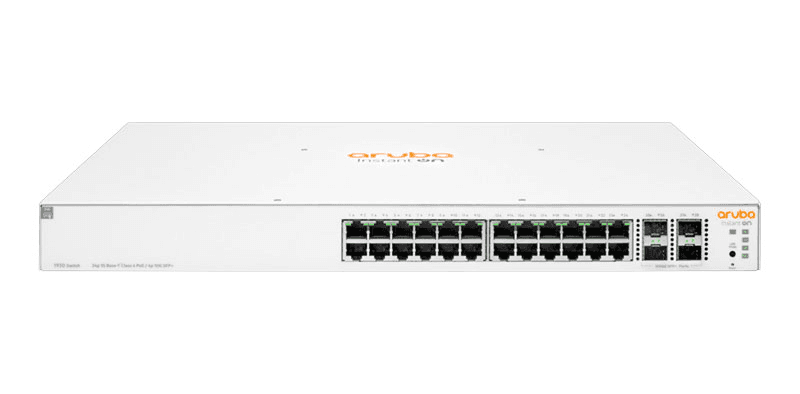 Switch HPE Aruba Instant On 1930 24G Class4 PoE 4SFP/SFP+ 370W (JL684B)